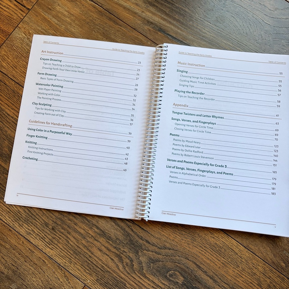 Oak Meadow Guide to Teaching K-3 Homeschool Curriculum - Picture 3 of 4